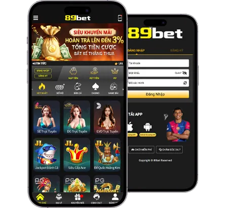 Giao diện ứng dụng cá cược thể thao go88 game trên điện thoại