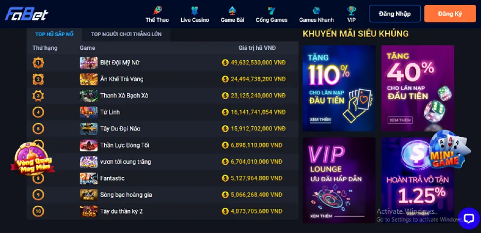 Đa dạng sinh vật biển trong game bắn cá go88 game